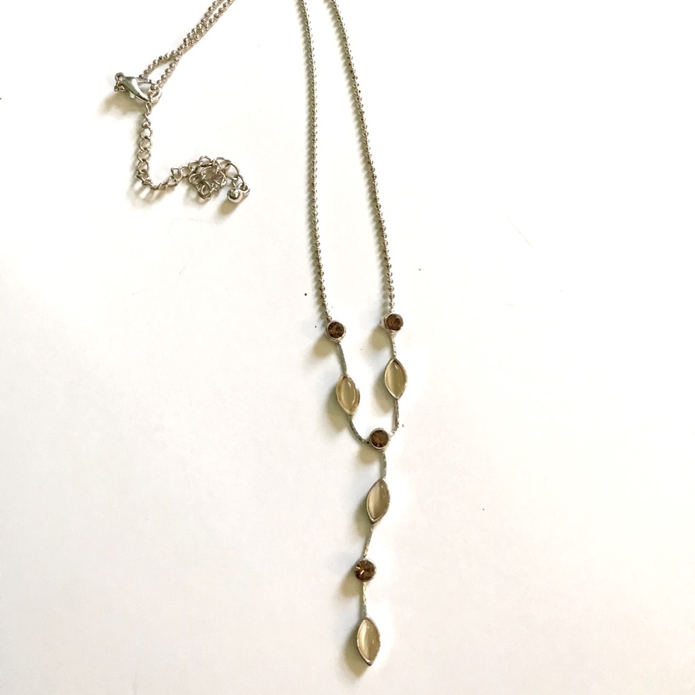 ✨VINTAGE✨ Y2K Leaf Charm Necklace